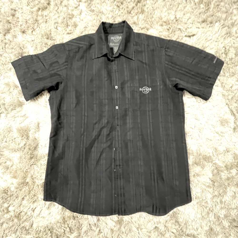 Hard Rock Cafe (Hollywood) short sleeve dress shirt